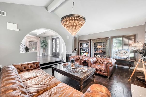 Chandelier, Interior, Living room, Wood Texture Flooring