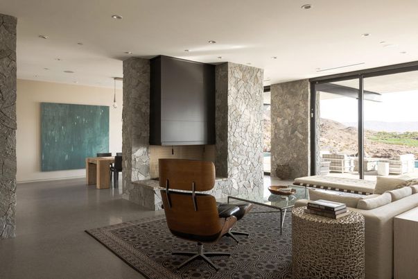 Interior, Living room, Pendant Lights, Recessed Lighting