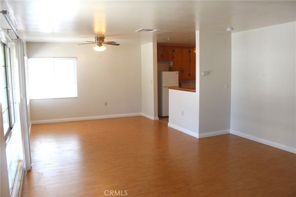 Empty room, Interior, Kitchen, Wood Texture Flooring