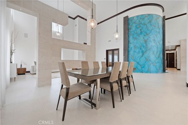 Dining room, Interior, Pendant Lights