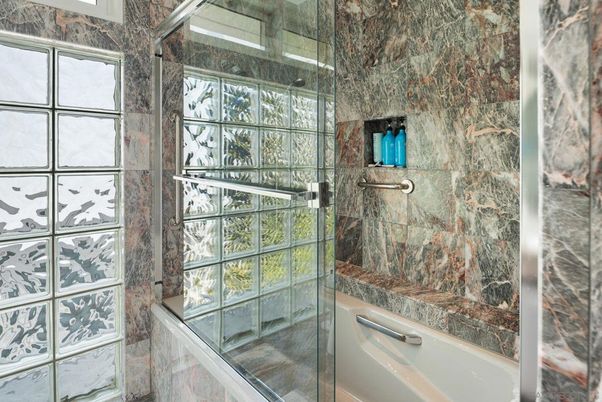 Bathroom, Glass Shower, Interior