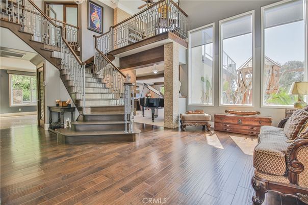 Interior, Piano, Wood Texture Flooring
