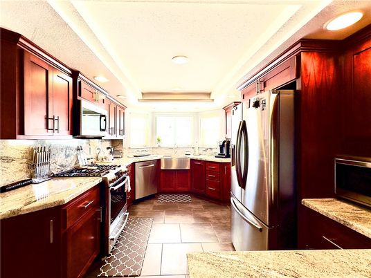 Interior, Kitchen, Recessed Lighting, Stainless Steel Appliances