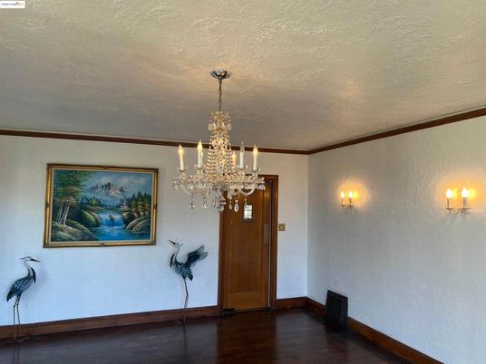 Chandelier, Interior, Wood Texture Flooring