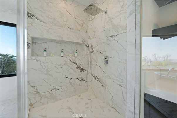 Bathroom, Interior, Marble Walls