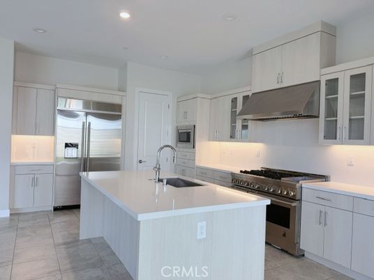 Interior, Kitchen, Recessed Lighting, Stainless Steel Appliances