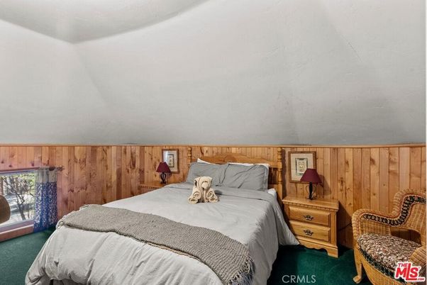 Bedroom, Interior, Wooden Walls