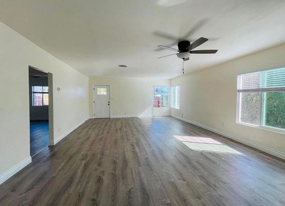 Empty room, Interior, Wood Texture Flooring