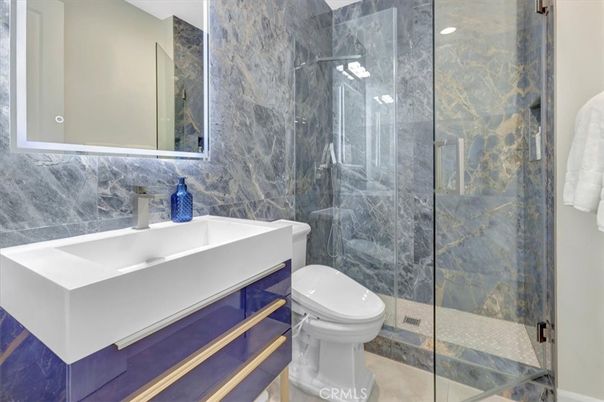 Bathroom, Glass Shower, Interior