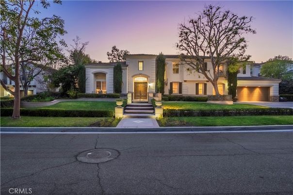 Attached, Backyard, Exterior, Facade, Mediterranean
