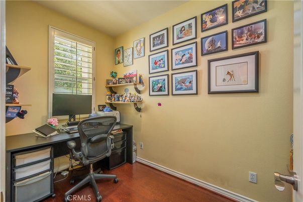 Home Office, Interior, Wood Texture Flooring