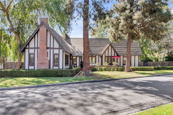 Exterior, Facade, Brick Facade, Tudor Revival