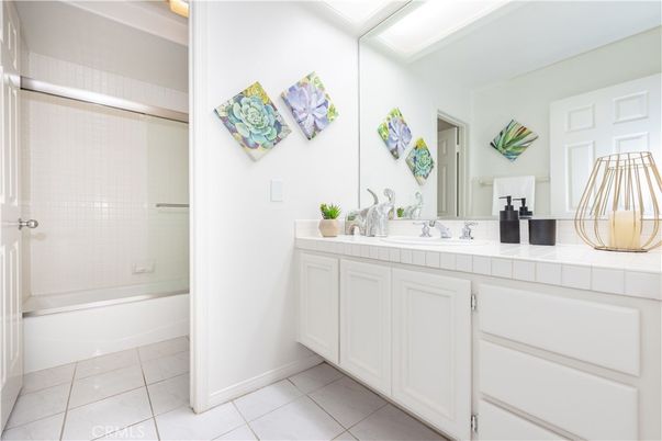 Bathroom, Glass Shower, Interior, Tile Countertops