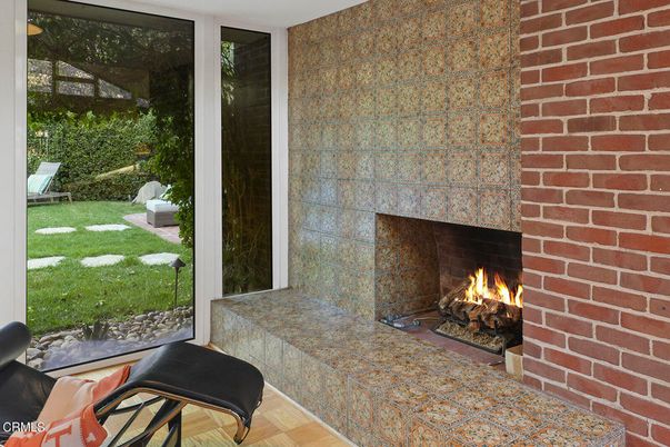 Fireplace, Interior, Stone Walls