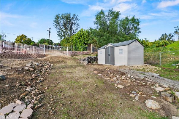 Backyard, Detached Garage, Exterior