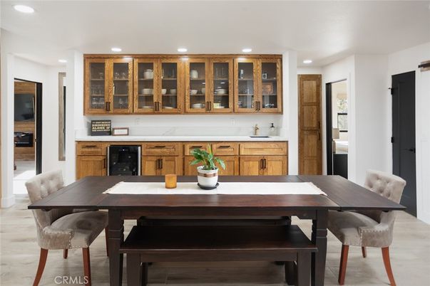 Dining room, Interior, Kitchen, Recessed Lighting
