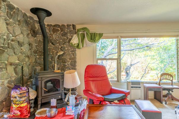 Fireplace, Interior, Stone Walls