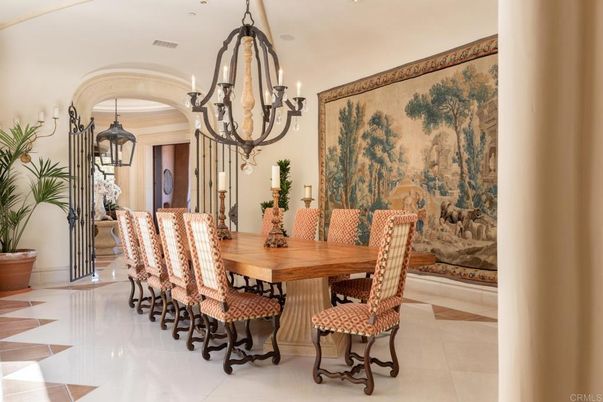 Chandelier, Dining room, Interior