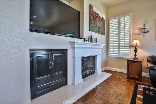 Fireplace, Interior, Wood Texture Flooring