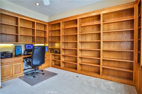 Home Office, Interior, Recessed Lighting