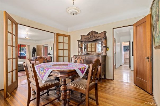 Dining room, Interior, Wood Texture Flooring