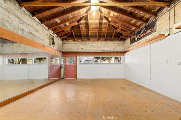 Empty room, Interior, Stone Walls, Wooden Beams, Wooden Ceilings