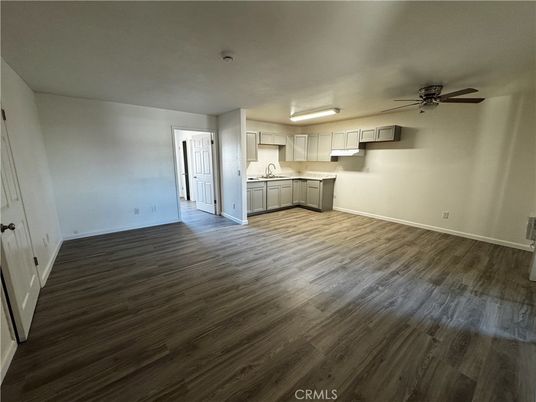 Empty room, Interior, Kitchen, Wood Texture Flooring