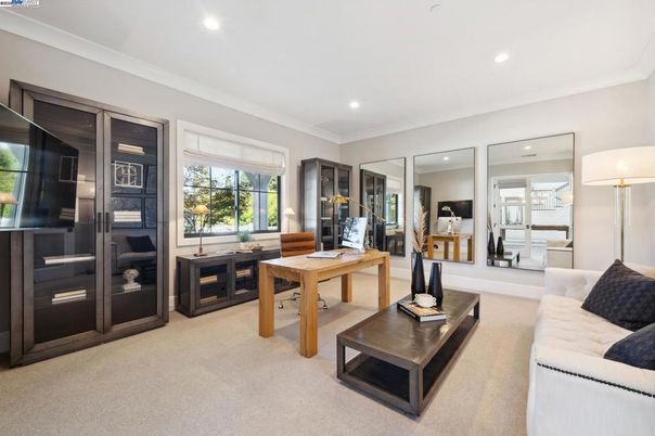 Home Office, Interior, Living room, Recessed Lighting