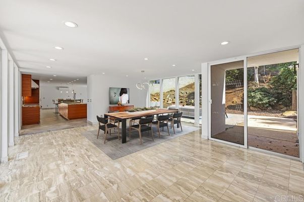 Dining room, Interior, Kitchen, Pendant Lights, Recessed Lighting