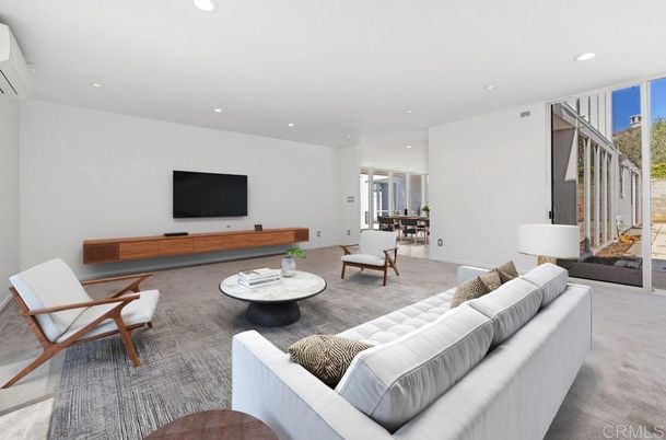 Dining room, Interior, Living room, Recessed Lighting