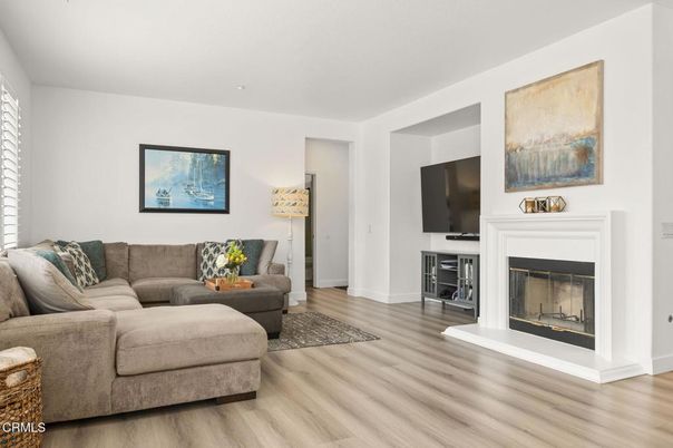 Fireplace, Interior, Living room, Wood Texture Flooring