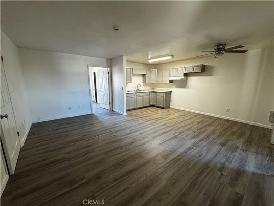 Empty room, Interior, Kitchen, Wood Texture Flooring