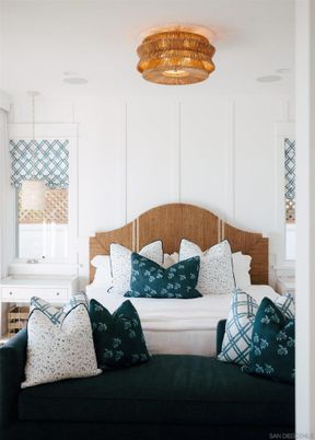 Bedroom, Chandelier, Interior