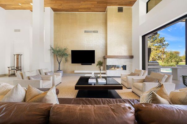 Fireplace, Interior, Living room, Wooden Ceilings