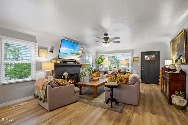 Fireplace, Interior, Living room, Wood Texture Flooring