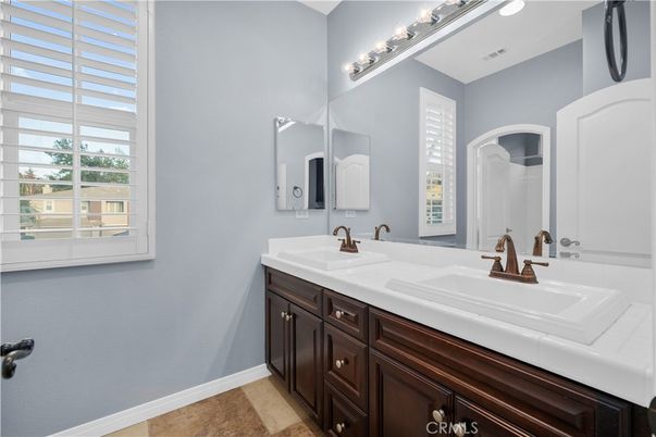 Bathroom, Dual Sink Vanities, Interior, Tile Countertops