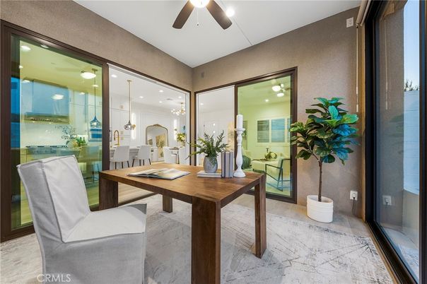 Home Office, Interior, Pendant Lights, Recessed Lighting