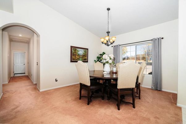 Chandelier, Dining room, Interior, Recessed Lighting