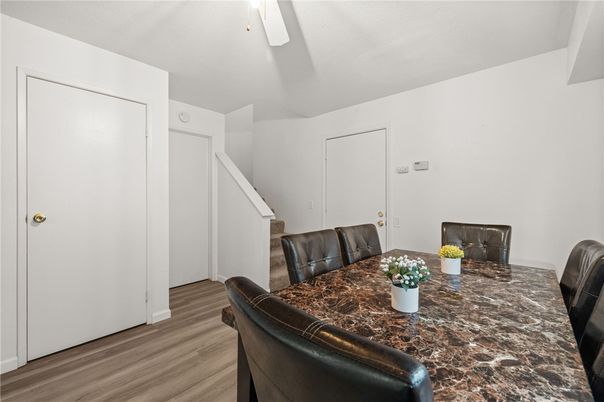 Dining room, Interior, Wood Texture Flooring