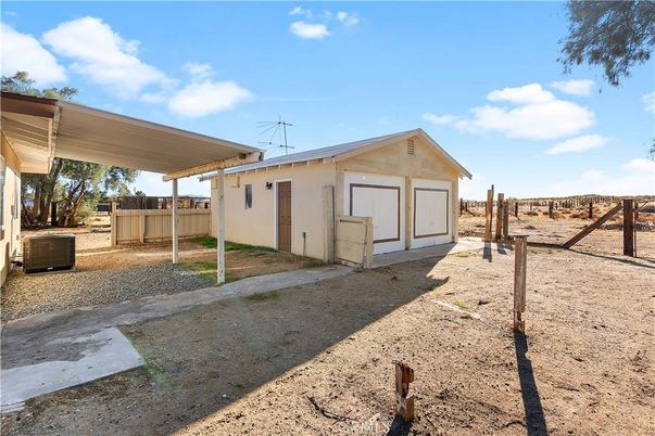 Backyard, Detached Garage, Exterior