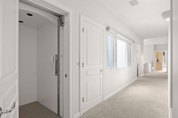 Elevator, Interior, Recessed Lighting