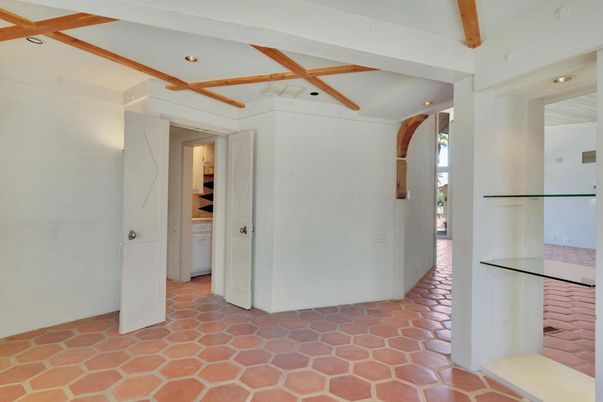 Interior, Recessed Lighting, Wooden Beams