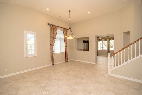 Empty room, Interior, Pendant Lights, Recessed Lighting