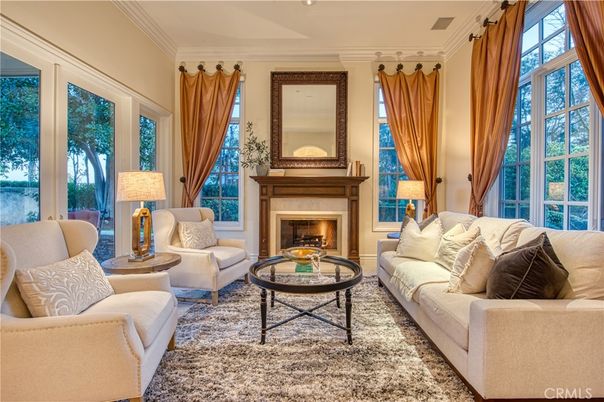 Fireplace, Interior, Living room, Recessed Lighting