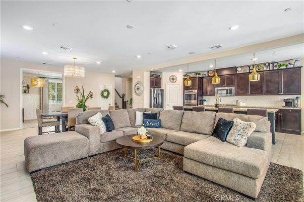Chandelier, Dining room, Interior, Kitchen, Living room, Pendant Lights, Recessed Lighting
