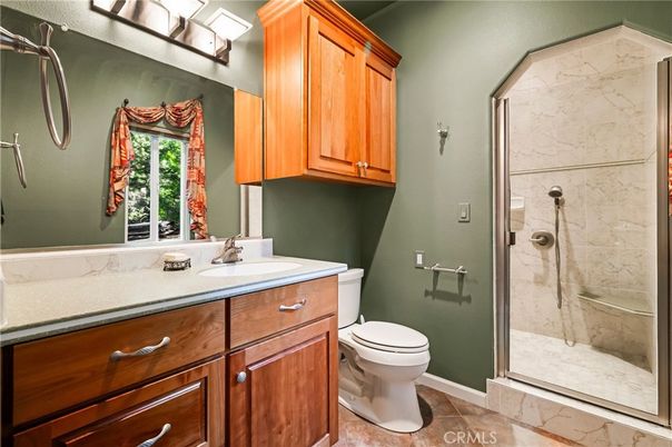 Bathroom, Glass Shower, Interior, Marble Walls