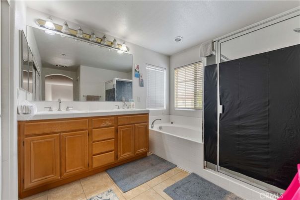 Bathroom, Dual Sink Vanities, Interior, Tile Countertops