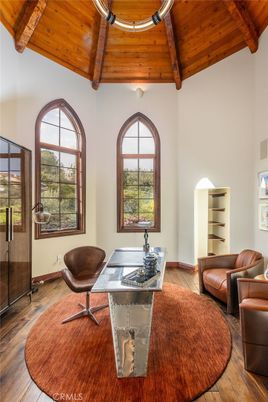 Home Office, Interior, Wooden Beams, Wooden Ceilings, Wood Texture Flooring