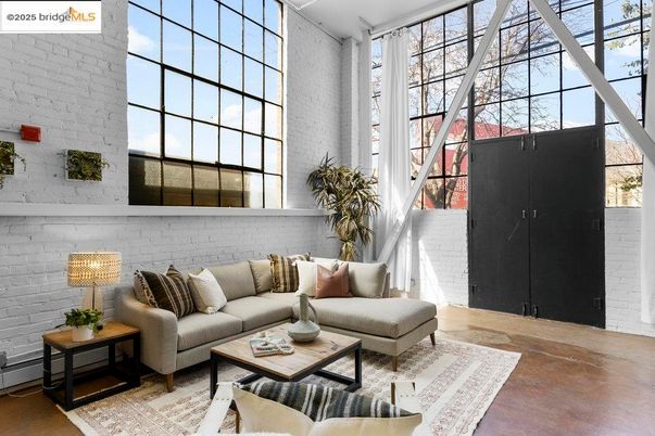 Interior, Living room, Stone Walls, Wood Texture Flooring