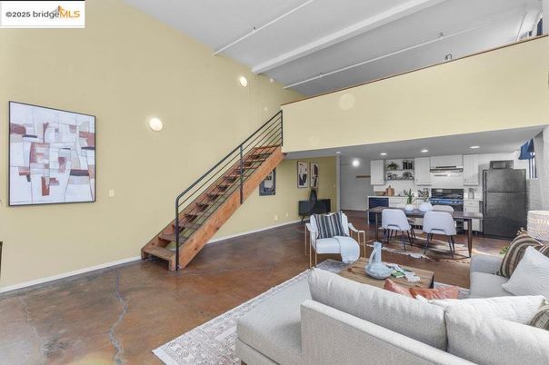 Dining room, Interior, Kitchen, Living room, Recessed Lighting, Stainless Steel Appliances